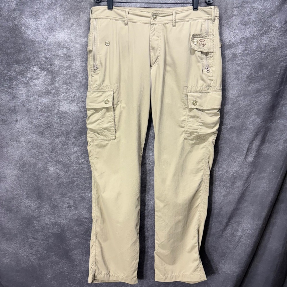 Clothing Arts P cubed Pick Pocket Proof Adventure Cargo Pants Mens 34x32 Nylon